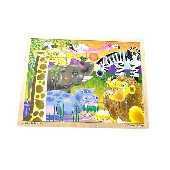 Melissa & Doug Other - Melissa & Doug African Plains Jigsaw Puzzle 24 pcs Ages 3+